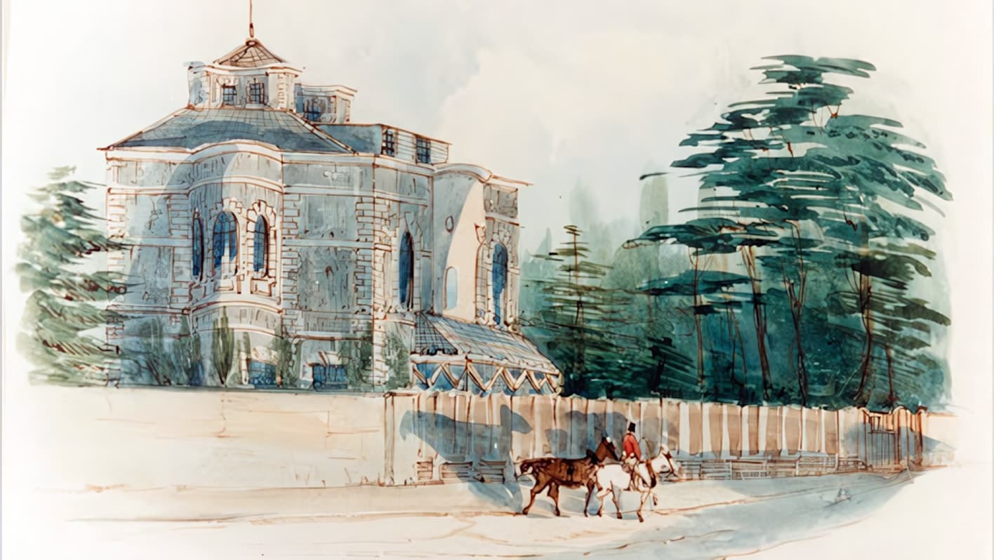 Stone House, the oldest surviving building in Brockley, designed by George Gibson the Younger